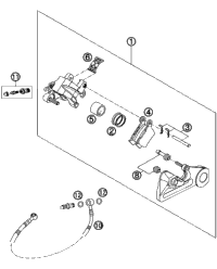 Brake Caliper Rear