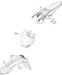 Mask, Fenders