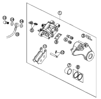 Brake Caliper Rear