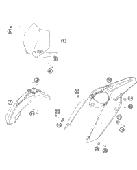 Mask, Fenders