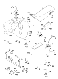 Tank, Seat, Side Tank