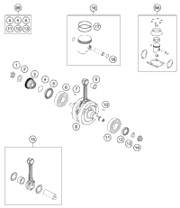 Crankshaft, Piston