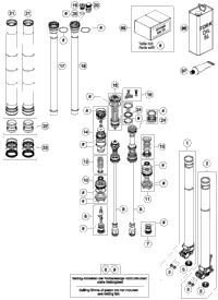 Front Fork Disassembled