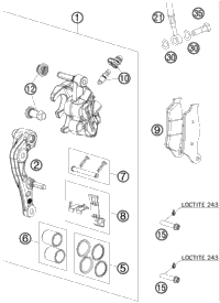 Brake Caliper Front