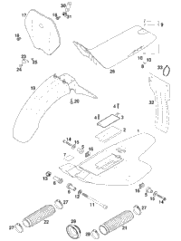 Seat, Fenders
