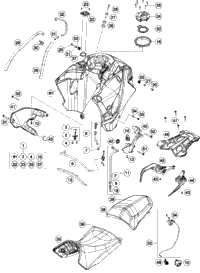 Tank, Seat, Cover