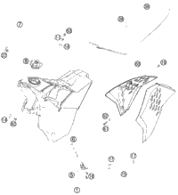 Tank, Seat, Cover