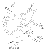Frame, Side Stand