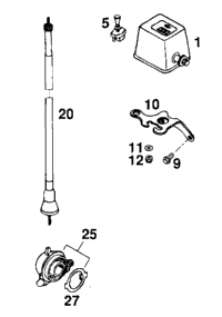Speedometer Exc Usa