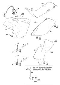 Tank, Seat, Cover