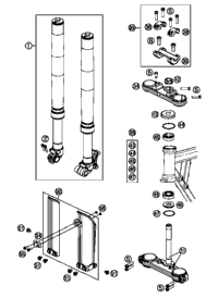 Front Fork, Triple Clamp