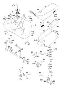 Tank, Seat, Cover