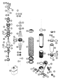 Monoshock Wp Disassembled