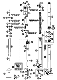 Front Fork, Disassembled