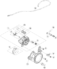 Break Caliper Rear