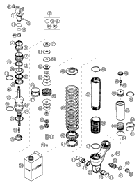Monoshock Wp Disassembled