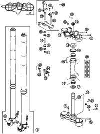 Front Fork, Triple Clamp
