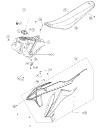 Tank, Seat