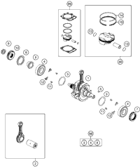 Crankshaft, Piston