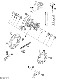 Rear Wheel 620 Sx