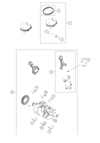 Crankshaft, Piston