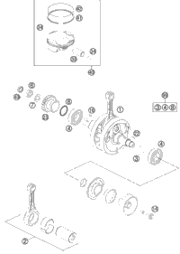 Crankshaft, Piston
