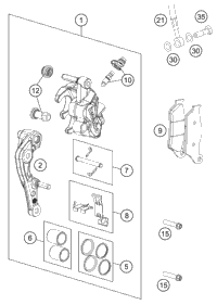 Front Brake Caliper
