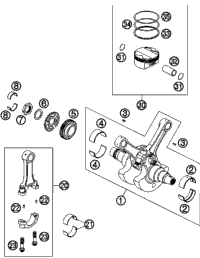 Crankshaft, Piston