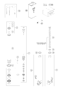 Front Fork Disassembled