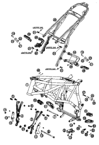 Frame, Sub Frame