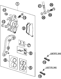 Brake Caliper Front