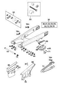 Swingarm, Chain Guard