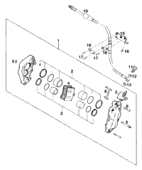 Brake Caliper Front
