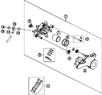 Brake Caliper Rear