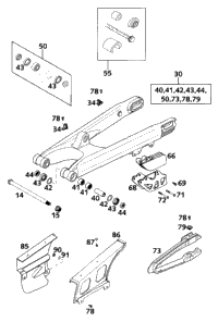 Swingarm, Chain Guard