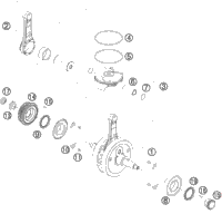 Crankshaft, Piston