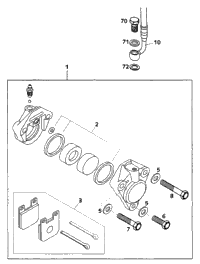 Brake Caliper Front
