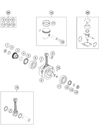 Crankshaft, Piston