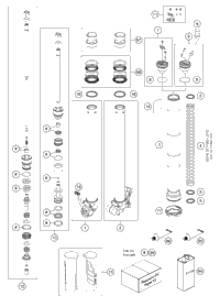 Front Fork Disassembled