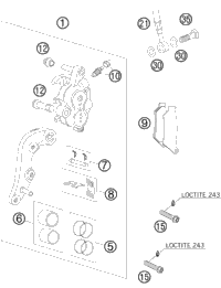 Brake Caliper Front
