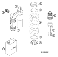 Monoshock Wp Disassembled