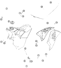 Tank, Seat, Cover