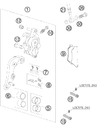 Brake Caliper Front