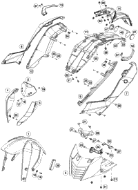 Mask, Fenders