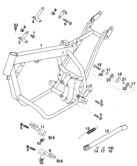 Frame, Side Stand