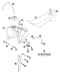 Tank, Seat, Cover