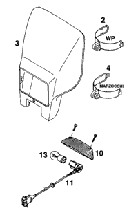 Mask, Rear Light