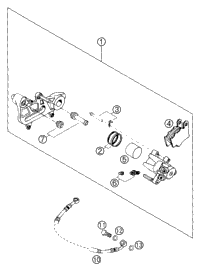Brake Caliper Rear