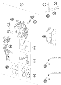 Brake Caliper Front