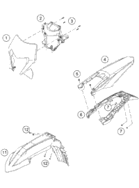 Mask, Fenders